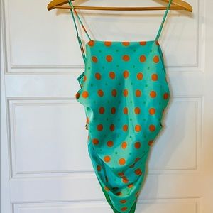 Zara Dotted Tank Top